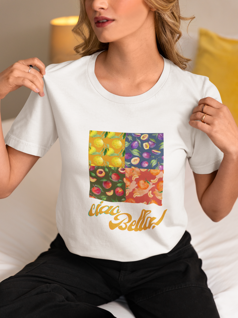 Ciao Bella! organic cotton t-shirt