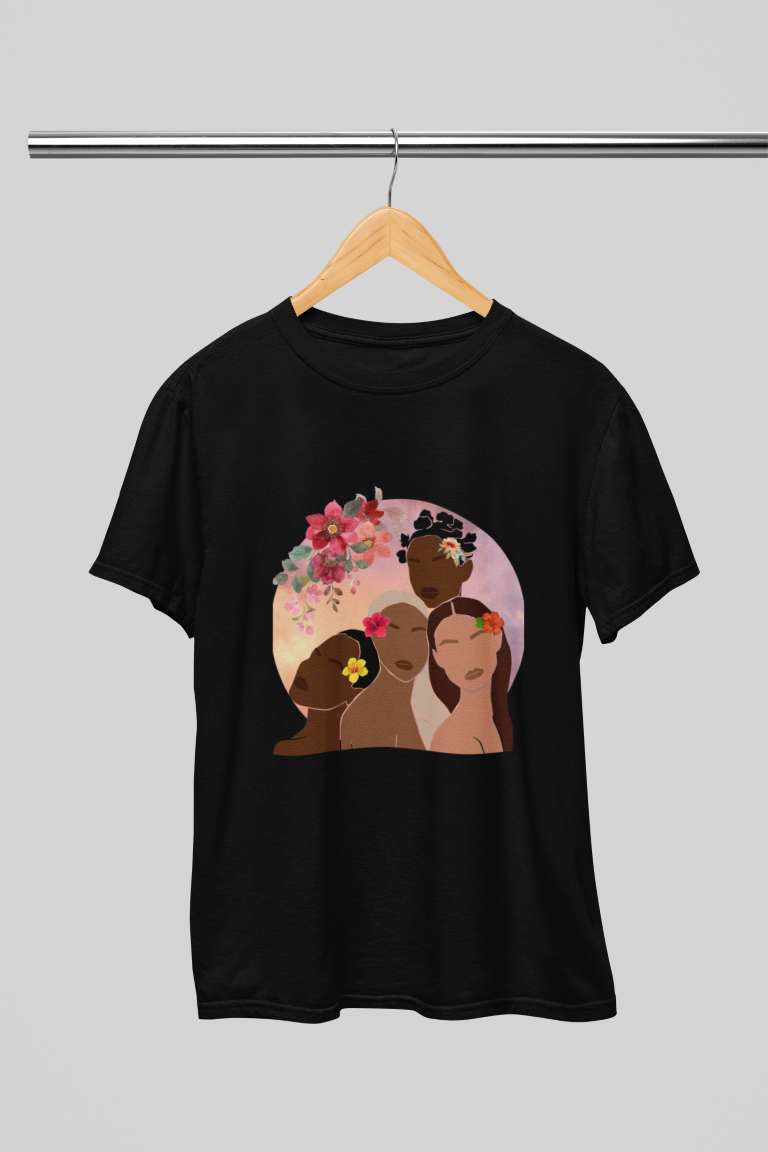 4 women’s  organic cotton t-shirt