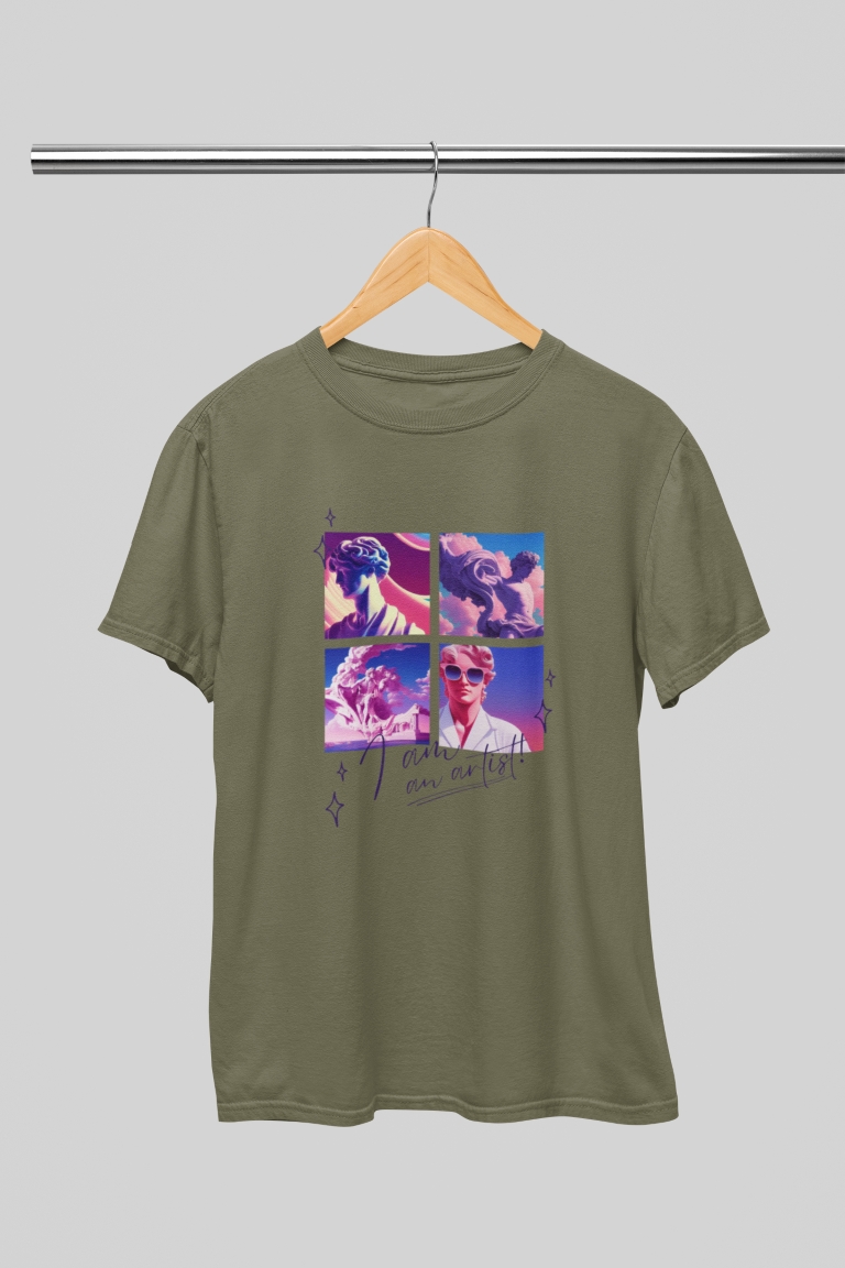I’m a artist  organic cotton t-shirt
