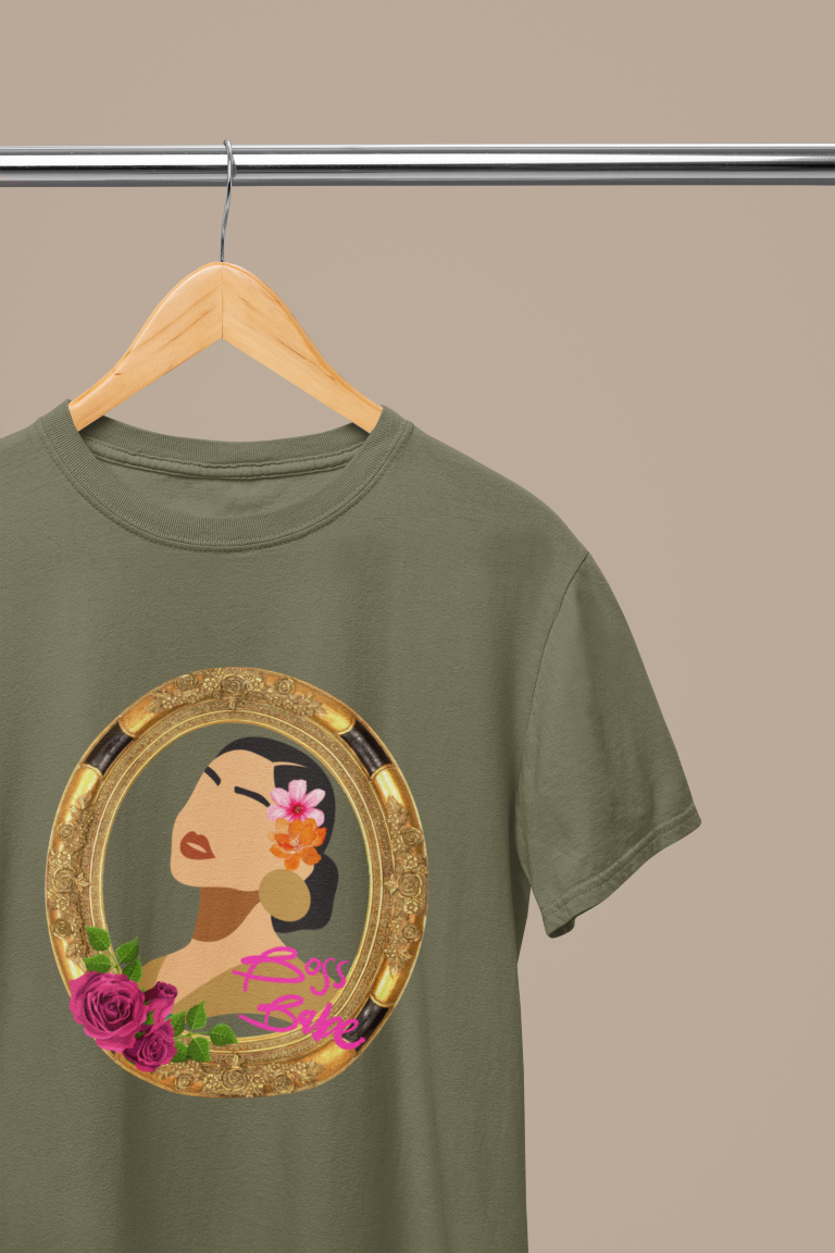 Retrato mujer organic cotton t-shirt